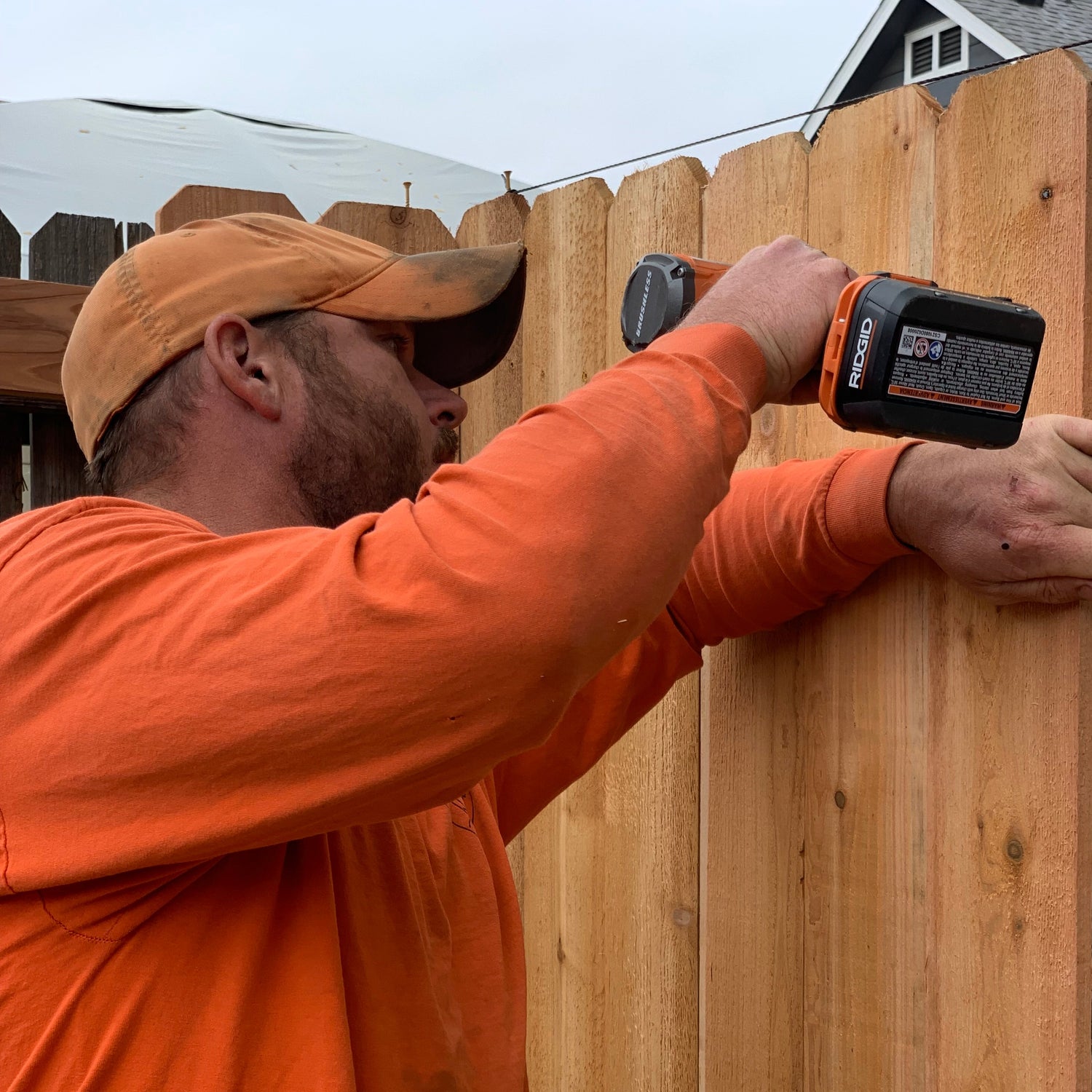 Handyman fence install and repair